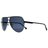 Polaroid men's sunglasses silver polarised PLD 2145, UK version