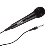 RockJam wired microphone black, UK version