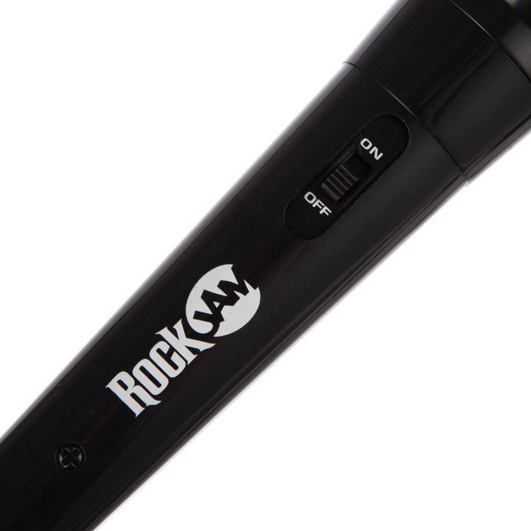RockJam wired microphone black, UK version