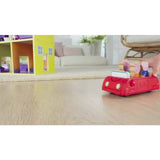 Peppa Pig wooden playhouse with furniture and figures - British product