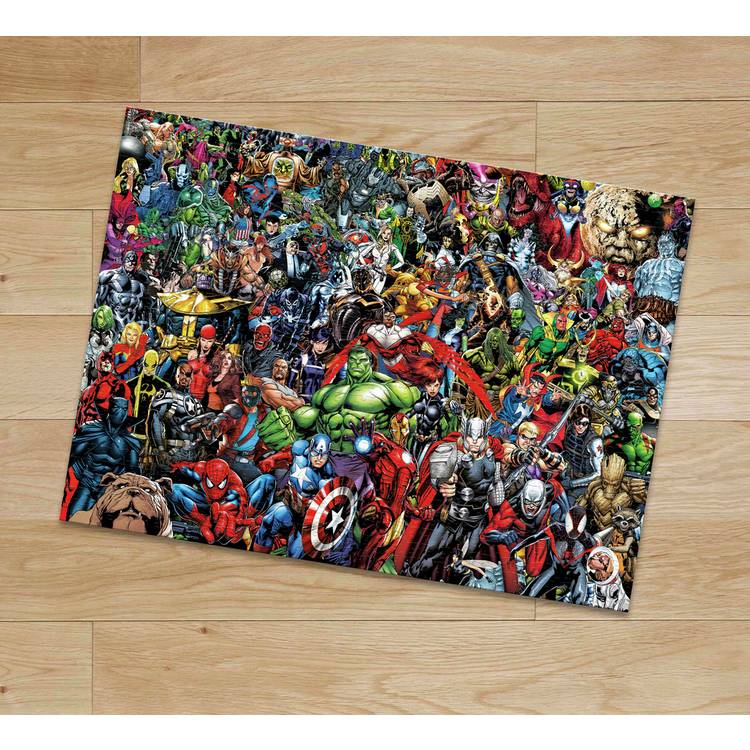 Clementoni Marvel Avengers impossible puzzle 1000 pieces, UK version