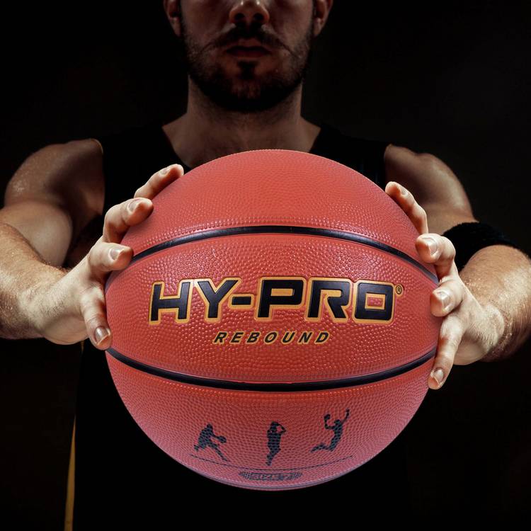 Hy-Pro size 7 rubber basketball - British product