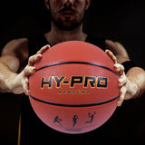 Hy-Pro size 7 rubber basketball - British product