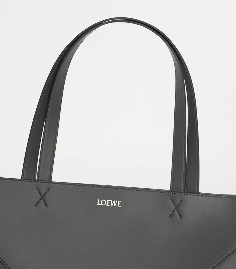 LOEWE extra large leather Puzzle Fold tote bag (British brand)
