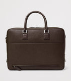 Aspinal of London Mount Street leather briefcase bag (British brand)