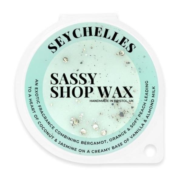 Sassy Scents Seychelles Wax Melt 50g (British brand)