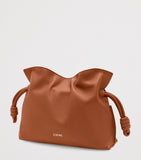 LOEWE Mini Flamenco leather clutch bag, UK version