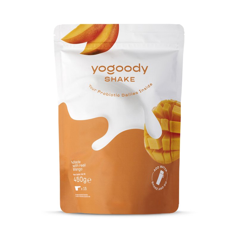 Yogoody probiotic yogurt shake mango 450g, UK version