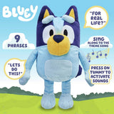 Bluey talking plush toy 13 inch (British brand)