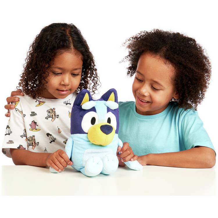 Bluey talking plush toy 13 inch (British brand)