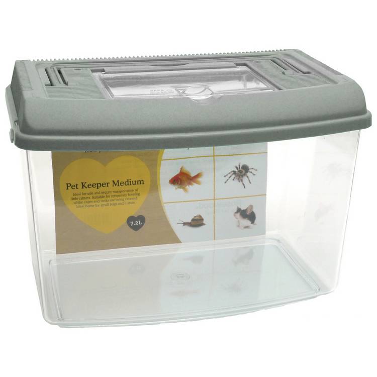 Rosewood plastic fish tank medium 7.2L - British product
