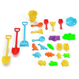 Chad Valley sand accessory set 25 piece, imported from the UK