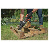 Black+Decker 750W corded reciprocating saw, imported from the UK
