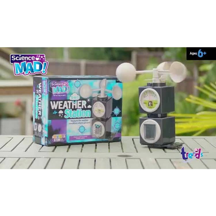 Science Mad 5 in 1 Weather Station kit (British brand)