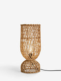 French Connection Kylo rattan table lamp 43cm (British brand)