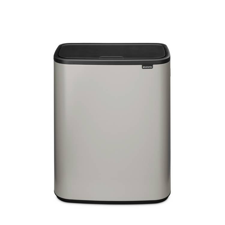 Brabantia Bo 2 x 30 Liters Touch Bin - Soft Grey