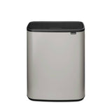 Brabantia Bo 2 x 30 Liters Touch Bin - Soft Grey