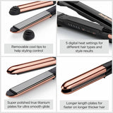 BaByliss Straight and Curl Hair Straightener 2481U - British product
