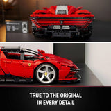 LEGO Technic Ferrari Daytona SP3 model car 1:8 scale, UK version