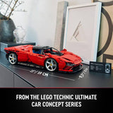 LEGO Technic Ferrari Daytona SP3 model car 1:8 scale, UK version