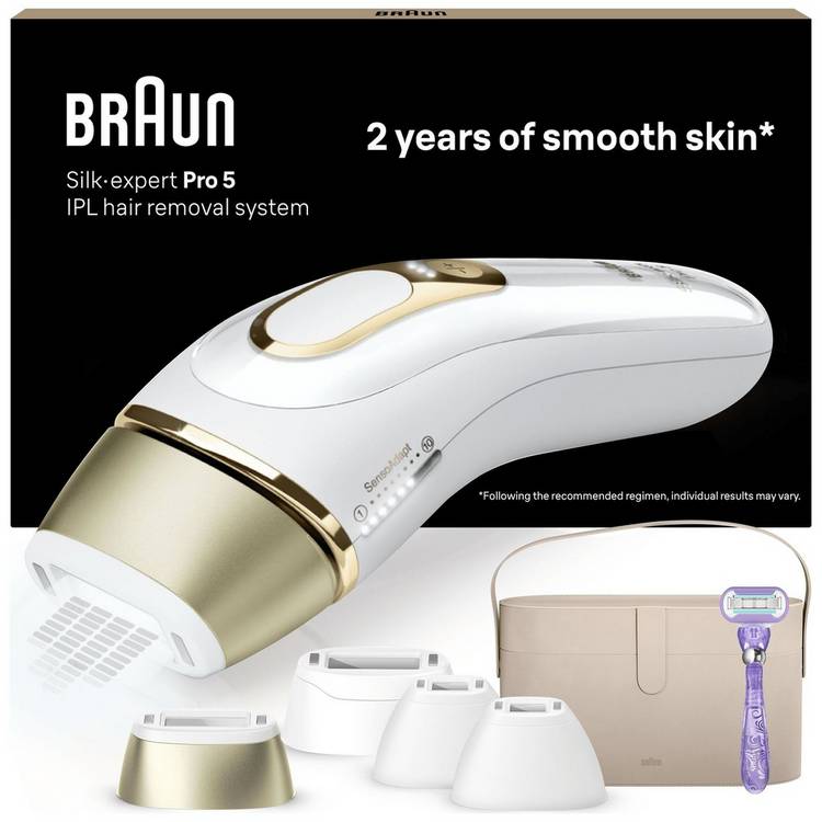 Braun Silk Expert Pro 5 IPL hair removal device PL5347 - British product