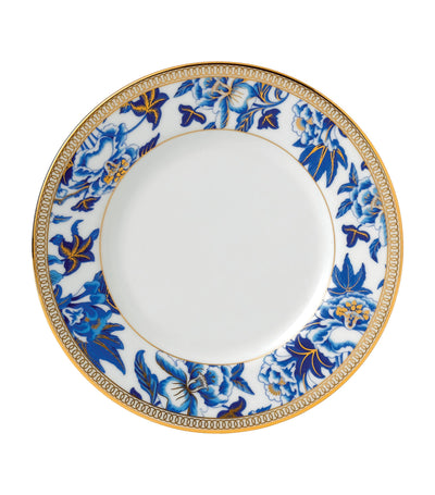 Harrods Wedgwood Hibiscus Fine Bone China Plate 15cm- Buy online at McGrocer