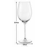 Habitat Portofino set of 4 wine glasses 410ml (British brand)