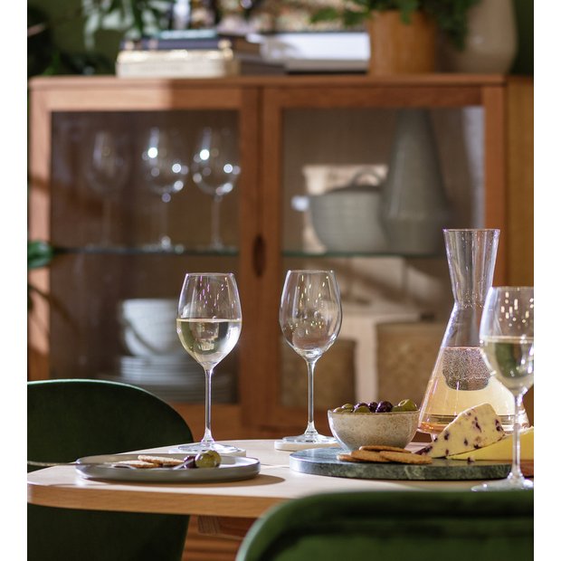 Habitat Portofino set of 4 wine glasses 410ml (British brand)