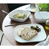 Argos Habitat Riko Square 12 Piece Porcelain Dinner Set - White- Buy online at McGrocer