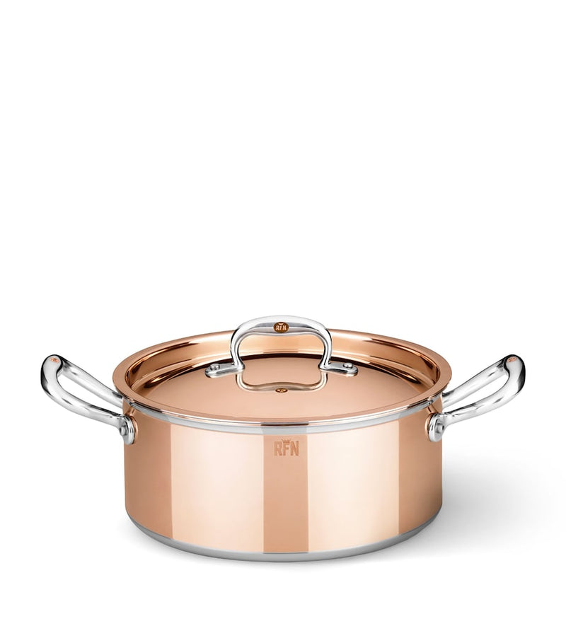 Ruffoni copper casserole pan 22cm, imported from the UK