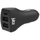 Juice 37W triple port car charger (British brand)