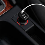 Juice 37W triple port car charger (British brand)