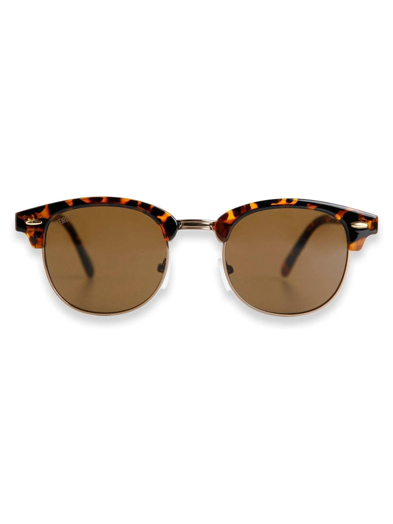 Weird Fish Brown Johnson Clubmaster Sunglasses - British product