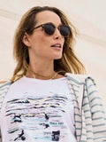 Weird Fish Brown Johnson Clubmaster Sunglasses - British product