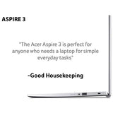 Acer Aspire 3 laptop 17.3in (British brand)