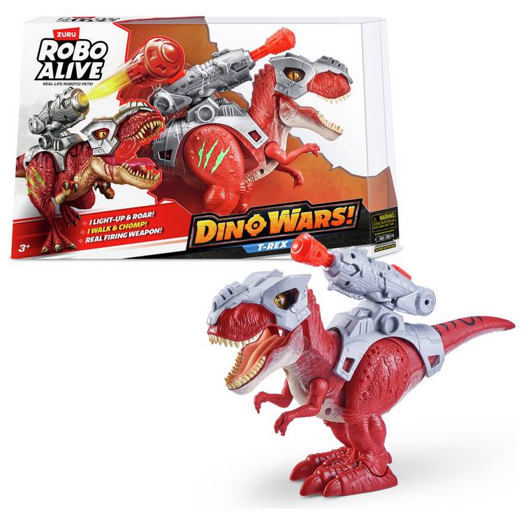 Zuru Robo Alive Dino Wars T-Rex figure 23cm - British product