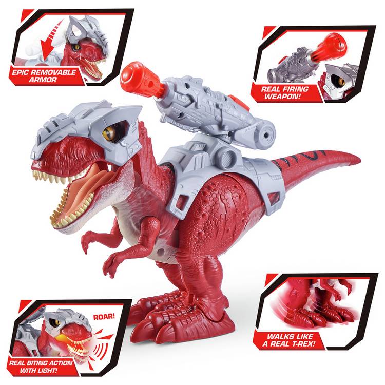 Zuru Robo Alive Dino Wars T-Rex figure 23cm - British product