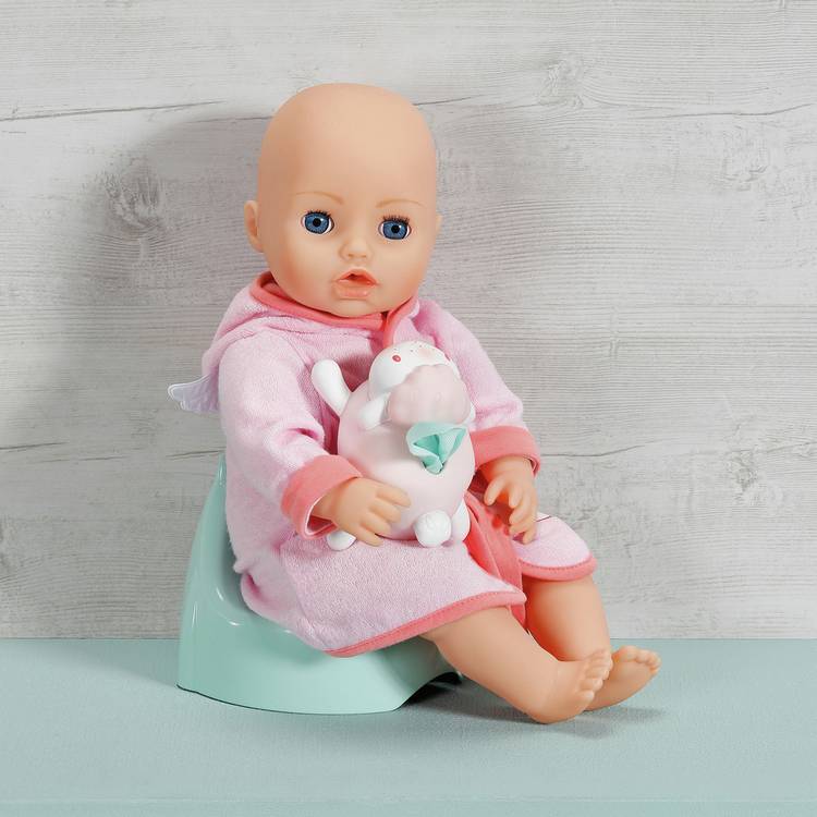Baby Annabell doll potty set with nappies and accessories, imported from the UK
