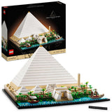 LEGO Architecture Great Pyramid of Giza set 1476 pieces (British brand)