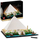LEGO Architecture Great Pyramid of Giza set 1476 pieces (British brand)