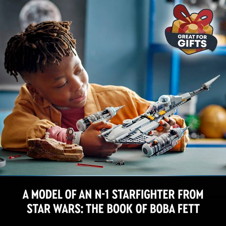 LEGO Mandalorian's N-1 Starfighter 412 pieces, imported from the UK