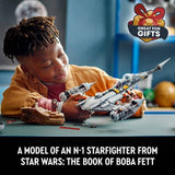 LEGO Mandalorian's N-1 Starfighter 412 pieces, imported from the UK