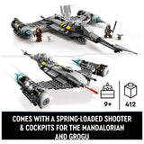 LEGO Mandalorian's N-1 Starfighter 412 pieces, imported from the UK