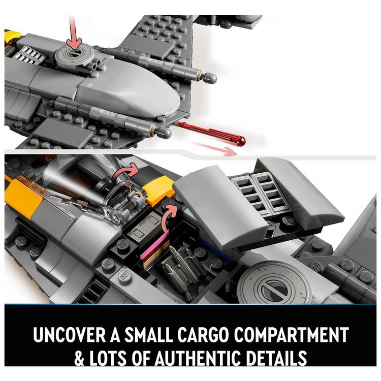 LEGO Mandalorian's N-1 Starfighter 412 pieces, imported from the UK