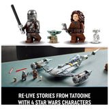 LEGO Mandalorian's N-1 Starfighter 412 pieces, imported from the UK