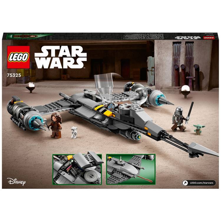 LEGO Mandalorian's N-1 Starfighter 412 pieces, imported from the UK