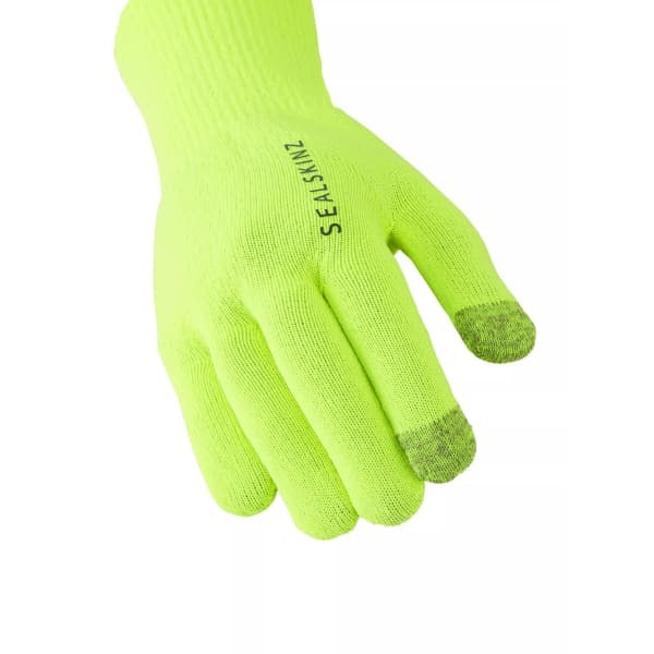 Sealskinz ultra grip knitted gloves with Merino wool lining (British brand)