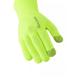 Sealskinz ultra grip knitted gloves with Merino wool lining (British brand)
