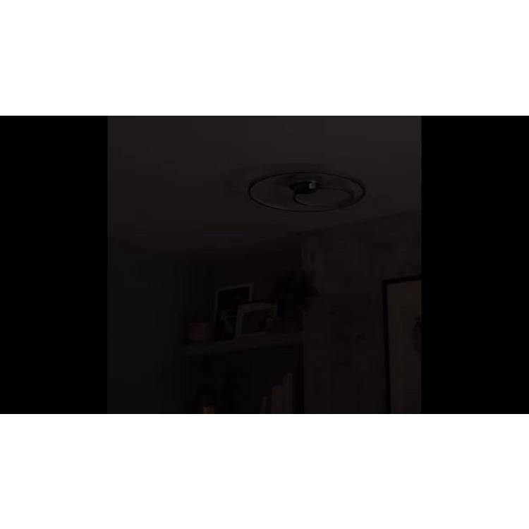 Argos Home flush ceiling light chrome 45.5cm - British product