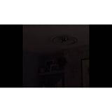 Argos Home flush ceiling light chrome 45.5cm - British product